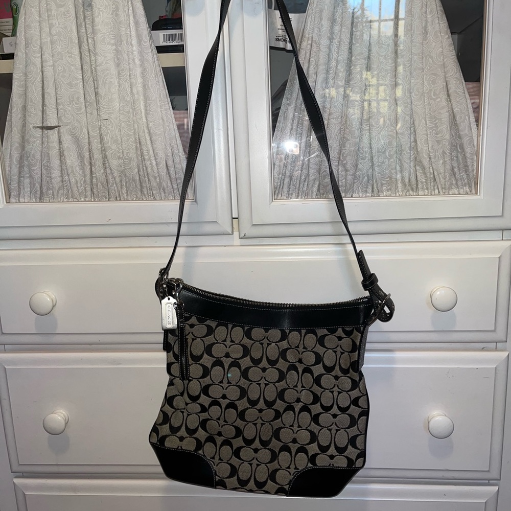 Black coach bag